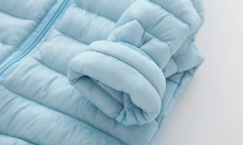 CECORC Winter Coats for Kids with Hoods Light Puffer Jacket for Girls, Boys | Baby, Infants, Toddlers, 2T,Lightblue - Image 5